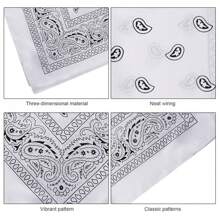 1/2X COWBOY HAT AND BANDANA WILD WESTERN FANCY DRESS COSTUME ACCESSORY - White - View 10