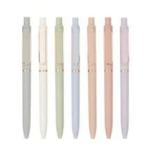 1pc/5pcs Personalized Multi-Color Neutral Pens With Customized Logo/Name Engraving, Suitable Gifts For Teachers, Mothers, Weddings, Students Back To School And Other Occasions,Vacay Vibes,Junior High School Students, Middle School Students, High School Senior High School Students, College Students, University Students, Freshman, Sophomore,New Job, Office Supplies - Multicolor - View 4