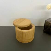 Bình đựng gia vị bằng gỗ cao cấp 1Pc - Hộp đựng gia vị và muối đa năng cho món nướng, Tổ chức nấu ăn & nhà bếp, Lọ đựng gia vị di động và bền, Thích hợp cho nhà bếp và nhà hàng gia đình, Dụng cụ sắp xếp và phòng bảo quản nhà bếp, Phụ kiện nhà bếp, Hộp đựng đồ nhà bếp có nắp, vẻ ngoài hấp dẫn, Kho lưu trữ hạng nhất, Tay nghề tinh tế, Gia đình yêu thích, Nội trợ, Đầu bếp, Nhà hàng, Khách sạn, Nhà tích hợp, Cắm trại, Dã ngoại Yêu thích - Màu vàng - Xem 8