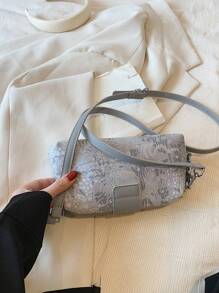 Mini Fashion Elegant Solid Color Clip Mouth Metal Chain Handle Women Handbag, Casual Minimalist Shoulder Tote Bag, Suitable For Shopping, Wallet, Cosmetic, Camera, Holiday Travel, For Fashionable, Casual, Minimalist Young Women, College Students, New Arrivals And White Collar, Applicable For Office, University, Work, Business, Commuting, Outdoor, Travel And Outings