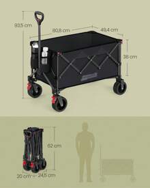 SONGMICS Picnic Storage - Black - View 5
