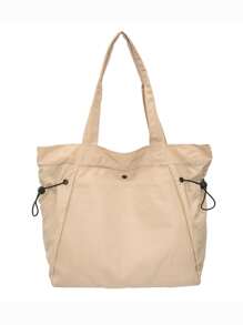 Peach Tree Tote Bag, Shoulder Bag For Men, Canvas Handbag, Shopping Bag, Beach Bag, Reusable Bag, Suitable For University, School, Travel, Thanksgiving, Winter, Computer Bag, Fitness Bag, Hiking Outdoor Casual Travel, Gifts For Friends, Valentine's Day Big Bag Camping