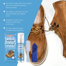 One Set Suede Leather Cleaner For Cleaning Dirt, Suitable For Knitted Boots, Leather Canvas Cleaner Kit