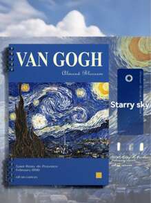 Khám phá nghệ thuật Van Gogh, viết nên những chương đầy cảm hứng, cần lắp ráp, có hai kích cỡ: Tờ rời (A5/B5/A4 ba kích cỡ, kẻ ô vuông, trống, có sẵn ruột lót, có thể tháo rời) / Bìa lò xo (A5/B5 hai kích cỡ ruột lót), có thể gập 360°, lật trang mượt mà, 60 tờ / 120 trang, vỏ PP mờ chống thấm nước và bụi bẩn. Thích hợp cho văn phòng, trường học, ghi chú cuộc họp, kế toán, tự làm, ghi chép cuộc sống, lập kế hoạch tập thể dục, trở lại trường học và các tình huống khác. - Nhiều màu - Xem 16