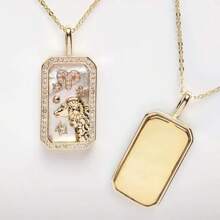 Zodiac Colored Necklace; Zodiac Sign Necklace; Birthday Memory Necklace; Perfect For Gifts/Party/Wedding/Duation Season. - Vàng - Xem 7