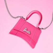 Miniso Series  & Heart Shape Jelly Bag, Adorable Princess Style,Durable Not Easy To Deform, Bag Charm For Daily Wear, Best Birthday & Festival Gift (1 PC) - Rose Red - View 4