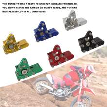 摩托车折叠式后刹车踏板脚杆头端 CNC 通用适用于 CRF CR XR 50cc-125cc RM KX250 KLX TTR PW SSR Apollo TAO SDG 越野车、摩托车、越野摩托车、摩托车配件、越野车配件 - 均碼 - 查看 4