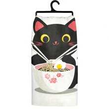 Bộ khăn bếp mùa xuân 1/1/2, thiết kế họa tiết mèo dễ thương, dệt từ 100% sợi polyester, kích thước 16 * 24 inch / 40 * 60 cm, tấm lót bàn bằng polyester có thể giặt bằng máy, chịu nhiệt, chống bẩn, không thấm nước, dễ vệ sinh, dùng để vệ sinh bàn và bát, có thể dùng làm quà tặng, đồ dùng gia dụng hàng ngày, đồ dùng nhà bếp và trang trí nội thất mùa xuân. - Nhiều màu - Xem 13