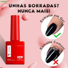 Kit 12 Esmalte Gel Led Uv Zem Ou XD Nail Gel Soak Off Color Coat 10ml Uv/Led Cores Novas Vivas E Vibrantes Festa Junina