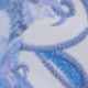 Azul y blanco