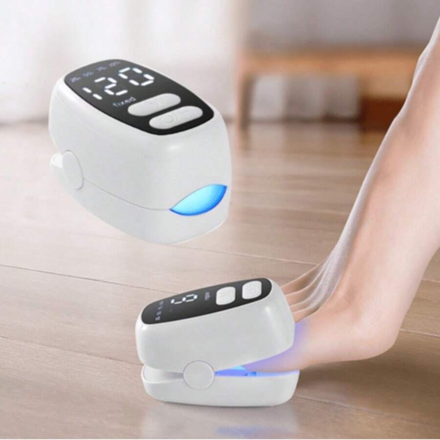 Mini UV LED Nail Lamp With Nail Fungus Cleaning Laser Device For Home Use, Professional Nail Dryer Gel Polish Light, LCD Display