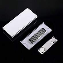 5 件磁性姓名牌标签紧固件附件自粘式强力磁铁，带 3 个优质 N52 钕磁铁，适用于铭牌、胸牌、工作标签等