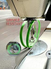 1 台缝纫机，适用于人造革和薄面料，兼容涂层针织物，配有可调节压脚、缝纫机配件和缝纫工具。 - 彩色 - 查看 3