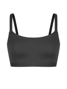 FeelinGirl Seamless Bras Wireless Bralettes For Women, No Underwire Unpadded Comfort Buttery Soft Everyday Bras - màu đen - Xem 4