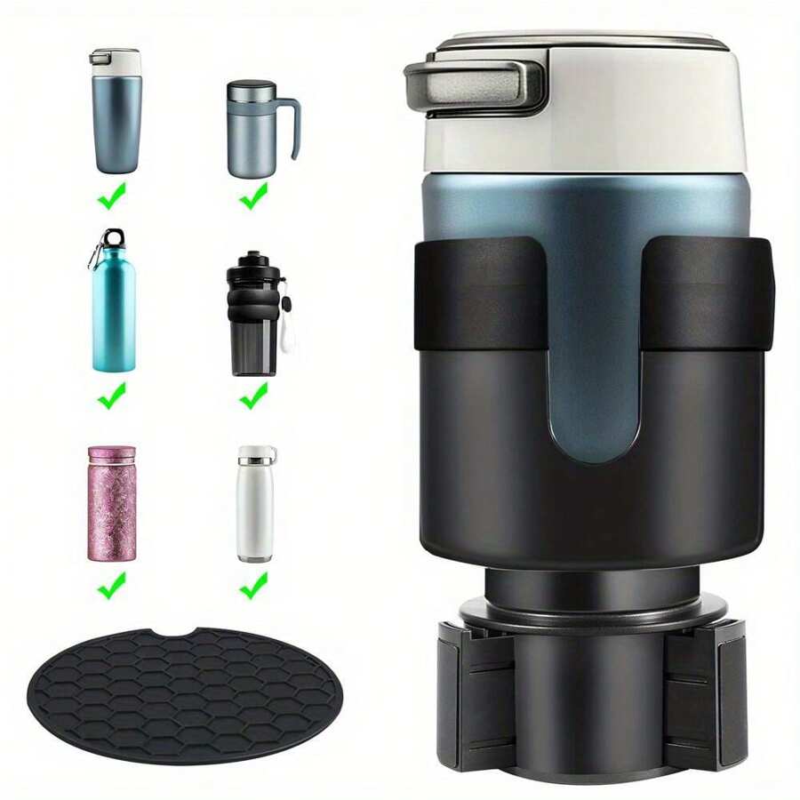 Car Cup Expander Cup Holder Adapter Drinks Bottle Holder Car Drink Holder - Black - View 1