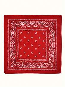 FADZOYLE Khăn quàng cổ họa tiết Paisley in hình đầu quấn khăn quàng cổ đa năng khăn tay vuông khẩu trang băng đô cho phụ nữ mặc khi dự tiệc - khăn tay - Xem 22