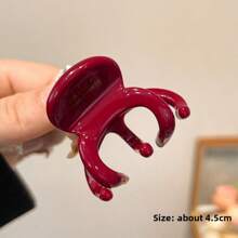 Französische Haarspange aus Azetat, Haarklammer für hohen Pferdeschwanz für Frauen, kleine Haarklammer für Hochsteckfrisuren, Haraccessoires