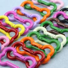 3pcs Bone-Shaped Carabiner Key Chains, Suitable For DIY Jewelry, Outdoor & Daily Use - Bone Paint Buckle - View 7