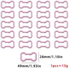 3pcs Bone-Shaped Carabiner Key Chains, Suitable For DIY Jewelry, Outdoor & Daily Use - Bone Paint Buckle - View 15