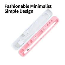 MAXMORS 具有倾斜压力灵敏度、电池电量显示或蓝牙电池指示器、磁性附件的手掌拒绝主动触控笔，兼容 iPad Pro Mini 6、Air 2023、2022、2021、2020、2019、2018 和 Apple Pencil/iPad Pencil，包括 2 个替换笔尖