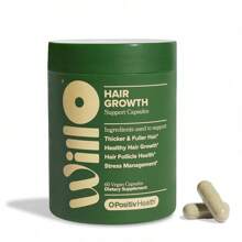 Buy 1 Get 1 Free - Free Shipping-WILLO Hair Growth Support For Women - Supports Thicker, Fuller Hair & Healthy Hair Growth - 30 Servings (Pack Of 1), For Him, For Her, Hair Growth, - 1 - 查看 1
