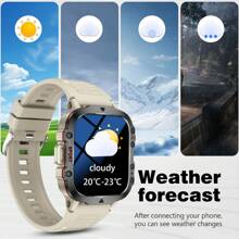 Smart Watch, Wireless Calling/Dialing, SMS Reminder, Step Counting, Custom Dial, Weather Forecast, Sports Watch, Lighting Mode, Unisex, Suitable For Android And IOS Phone - Multicolor - View 7