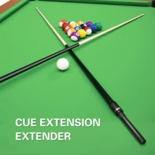 Pool Cue Extension Extender Indoor Entertainment Telescopic Cue Extension For Billiard Pool Cue - Black - View 5