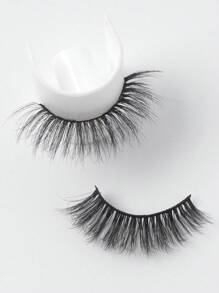 Happy Butterfly 30 Pairs Mixed Pack Natural Crossover False Eyelashes, Handmade Lengthened Thick Curly Eyelashes Artificial 3D Fuax Mink Eyelashes D Curvature Makeup Tools Hot Sellers For Daily Life,Chemical Fiber Russian Strip Lashes, Thick Natural Volume Grafting Eyelashes,Gift For Christmas, - 交叉款 - 查看 7