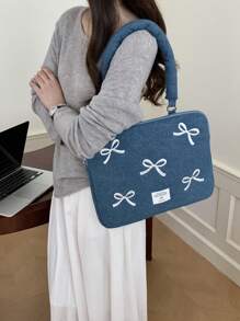 INS 时尚笔记本电脑内胆包，适用于 MacBook 13/14 英寸、15/15.6 英寸、单肩笔记本电脑手提包