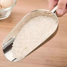 加厚不锈钢冰铲面粉铲多粒铲冰铲家用奶茶店超市多用途食物铲 - 彩色 - 查看 7