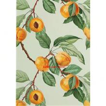 1 件墙面艺术海报无框现代复古餐饮水果橙子鳄梨番茄咖啡海报和印刷品帆布画墙壁艺术图片用于食物厨房装饰