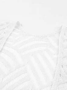 Acelitt Women Plain Simple Casual Kimono Cover Up With Tassel Decor