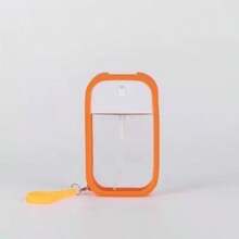 1 件便携式高压喷雾瓶，简单可爱的多色卡片分体瓶，多巴胺硅胶保护套，细雾酒精洗手液，旅行口袋收纳，分体迷你香水瓶，50ml 情人节/万圣节礼物/圣诞节礼物家居浴室装饰秋季装饰返校 - 彩色 - 查看 10