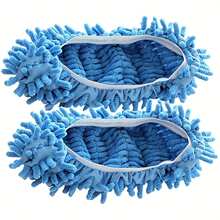 5 Pairs Slipper Shoe Covers,Soft Washable Reusable Microfiber Foot Covers For Cleaning Slippers In Bathroom,Kitchen,Bedroom - 5 cặp - Xem 7