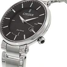 CITIZEN 西铁城手表蓝宝石玻璃女士手表 EW1790-57E 商务休闲风格 - 黑色 - 查看 2