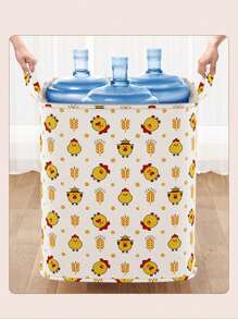 New Non-Woven Fabric Chick Pattern Storage Bag, Clothes, Quilt, Underwear Organizer Bag, Packing Bag For Moving & Organizing - Multicolor - View 6