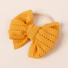 2pcs/Set Headpiece Accessory. Mesh Bowknot Hair Tie, Girls Summer Hair Tie