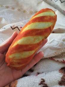 1pc Squeaky Simulation Long Bread Plush Dog Lover And Dog Mom Love Toy Crumb Texture Design, Soft And Chewable Material, Cat/Dog Lover Gift And Dog/Cat Mom Love Pet Chewing Sound Toy, Cat/Dog Lover Gift And Dog/Cat Mom Love Pet Dog Lover And Dog Mom Love Teeth Grinding And Cleaning Teeth, Chewing Interactive Dog Lover And Dog Mom Love Toy To Relieve Boredom Moments, Small And Medium Dog Lover And Dog Mom Love Training And Entertainment Toy