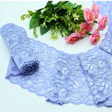 VEN003 "Elegant Lace: Delicacy That Transforms Your Creation" - Lilac Purple - View 3