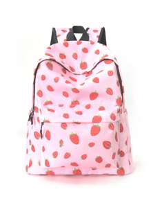 1pc Big Kids Girls Fashion Casual Purple Butterfly Print Backpack Primary School Middle School Students Large Capacity Multi-Layer Schoolbag Highly Attractive Adjustable Shoulder Strap Girls Backpack Can Hold A4 Paper Books Laptop Suitable For Daily Campus Travel Holiday Gift