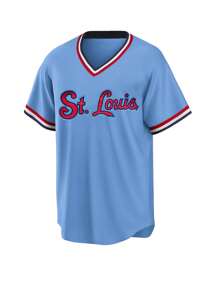 Men's Embroidery Baseball Jersey 1 Blue Casual Short Sleeve V-Neck Button T-Shirts Party Sports Top