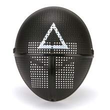 1pc Square, Circle, Triangle Geometric Game Mask, Costume Party Cosplay Prop Halloween - Multicolor - View 7