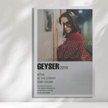 Framed Rock Music Singer Mitski Music Album Poster (4) Canvas Wall Art Prints Poster Gifts Photo Picture Painting Posters Room Decor Birthday Party Decor, Mother's Day New Year Easter Gift,  Home Living Room Office Wall Decor, Perfect Gift And Wall Decoration - Framed - View 2