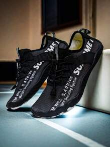 L.S.W.P Unisex Breathable Water Shoes - Quick Dry, Non-Slip Five-Finger Water Sports Shoes, Suitable For Indoor Fitness, Weightlifting, Yoga And Outdoor Activities Like Beach, Swimming, Surfing And Hiking - Durable Rubber Sole, Lace-Up Closure, All Season, Beach Shoes - Black - View 19