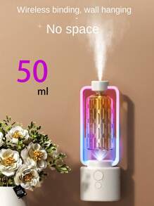 1pc Aroma Diffuser With 1 Bottle Essential Oil, Aromatherapy Diffuser That Can Be Used On Desk Or Wall, Suitable For Bathroom, Bedroom, Living Room - PW6+1 Bottle Of Aromatherapy Liquid - View 4