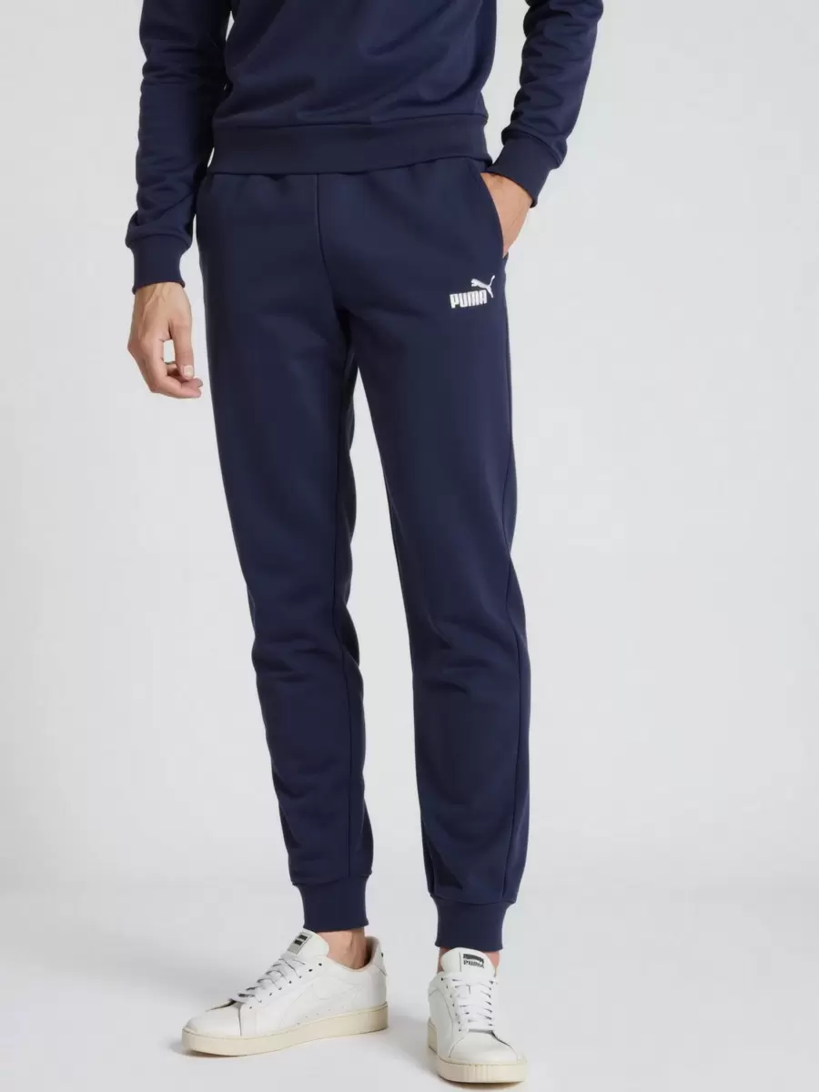 Puma ESS Big Logo Crew TR - Blue - View 1