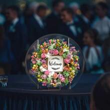 Spring Summer Wreath For Front Door, 18 Inch Artificial Berries And Colorful Flower Wreath With Welcome Sign, Spring/ Summer Greenery Wreath For Front Door Wall Window Festival DecorMother's Day Easter