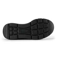 FitVille Women's Lightweight Walking Shoes Wide Fit Fashion Trainers Adjustable Comfortable Sneakers - Black - View 8