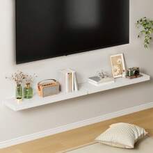 Tomnk 2pcs 22in Bookshelves, Floating Shelves For Wall, Shelves Wall Mounted Shelf With Invisible Bracket For Bathroom, Living Room, Bedroom, Kitchen, Office Decor, Room Decor, Home Decor - Nhiều màu - Xem 10