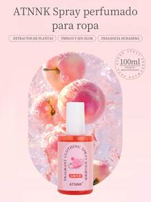 100ml Fragancia de ropa refrescante con aroma floral y frutado, ambientador en spray, de larga duración, aromaterapia, ambientador para el hogar, difusor, regalo, decoración del hogar. - Oolong de melocotón blanco - Ver 1